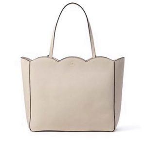 Kate Spade Scalloped tote